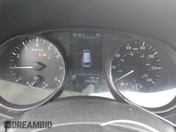 2018 Nissan Rogue SV with VIN JN8AT2MT1JW459326, listed as a IAAI auction lot 41891985 with 139,206 mi miles and . Bid and sale history available at carsss.com. Image 15.