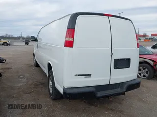 2014 Chevrolet Express Cargo Van with VIN 1GCWGGCA4E1209164, listed as a IAAI auction lot 41838141 with 174,770 mi miles. Bid and sale history available at carsss.com. Image 3.