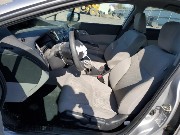 2015 Honda Civic Sedan LX with VIN 19XFB2F51FE280661, listed as a Copart auction lot 53431935 with 175,730 mi miles and Salvage Title. Bid and sale history available at carsss.com. Image 7.