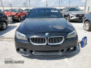 2016 BMW 5 Series 535i with VIN WBA5B1C53GG132889, listed as a Copart auction lot 49986265 with 204,118 mi miles and Salvage Title. Bid and sale history available at DreamBid. Image 5.