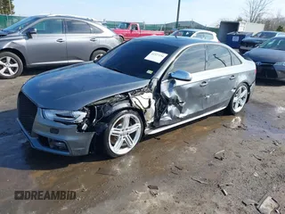 2014 Audi S4 Premium Plus with VIN WAUBGAFLXEA075296, listed as a IAAI auction lot 41527234 with 113,191 mi miles. Bid and sale history available at carsss.com. Image 17.