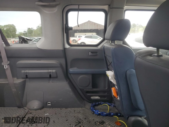 2005 Honda Element EX with VIN 5J6YH28625L007144, listed as a Copart auction lot 51083485 with 158,609 mi miles and Salvage Title. Bid and sale history available at DreamBid. Image 10.