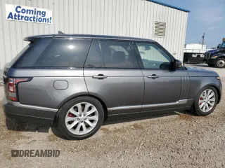 2016 Land Rover Range Rover HSE with VIN SALGS2VF7GA254173, listed as a Copart auction lot 54421575 with 49,487 mi miles and Clean title. Bid and sale history available at DreamBid. Image 3.
