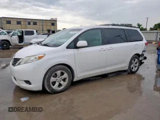 2014 Toyota Sienna LE AAS with VIN 5TDKK3DC8ES524199, listed as a Copart auction lot 60463015 with 154,932 mi miles and Salvage title. Bid and sale history available at DreamBid. Image 1.