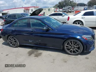 2020 Mercedes-Benz C 300 with VIN WDDWF8DB6LR527033, listed as a IAAI auction lot 41958754 with 43,406 mi miles and . Bid and sale history available at carsss.com. Image 13.