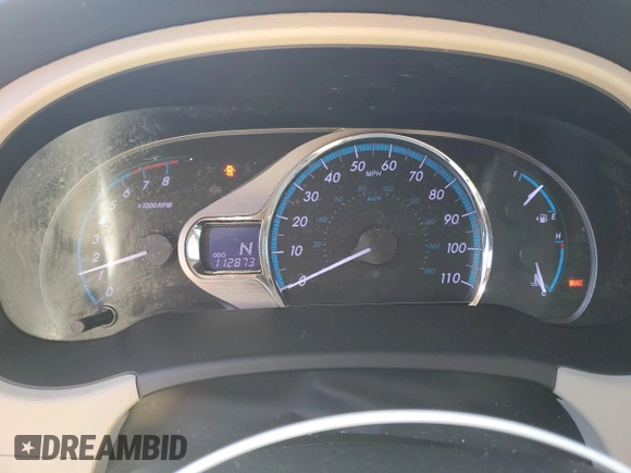 2011 Toyota Sienna XLE with VIN 5TDDK3DC6BS009464, listed as a Copart auction lot 49495975 with 112,873 mi miles and Salvage Title. Bid and sale history available at carsss.com. Image 9.
