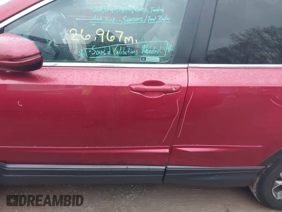 2022 Honda CR-V EX z VIN 5J6RW2H54NA007806, wystawiony jako IAAI lot #40875584 z przebiegiem 26 967 mil mil oraz . Historia ofert i sprzedaży dostępna na DreamBid. Obrazek 14.