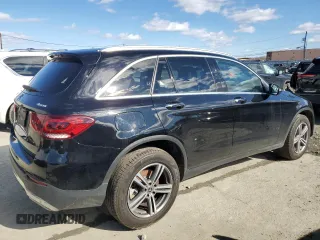 2020 Mercedes-Benz GLC with VIN WDC0G8EB2LF755117, listed as a Copart auction lot 44965135 with 45,725 mi miles and Salvage Title. Bid and sale history available at carsss.com. Image 3.