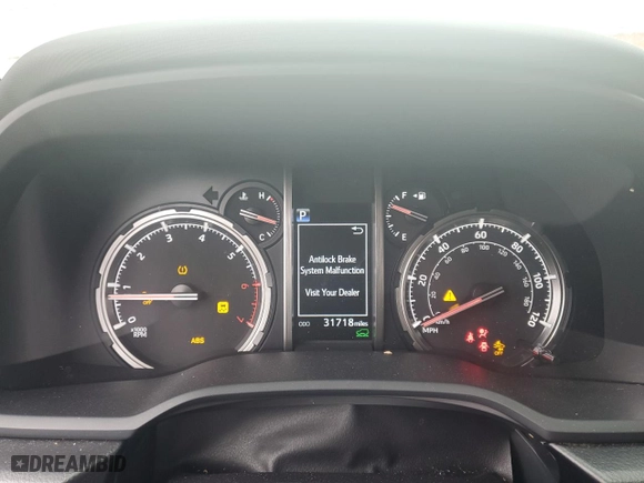 2023 Toyota 4Runner TRD Off Road Premium with VIN JTERU5JR6P6092479, listed as a Copart auction lot 47987675 with 31,718 mi miles and Salvage Title. Bid and sale history available at carsss.com. Image 9.