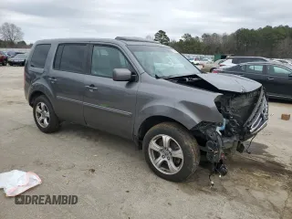 2012 Honda Pilot EX-L with VIN 5FNYF3H58CB013474, listed as a Copart auction lot 47058205 with 142,766 mi miles and Salvage Title. Bid and sale history available at carsss.com. Image 4.
