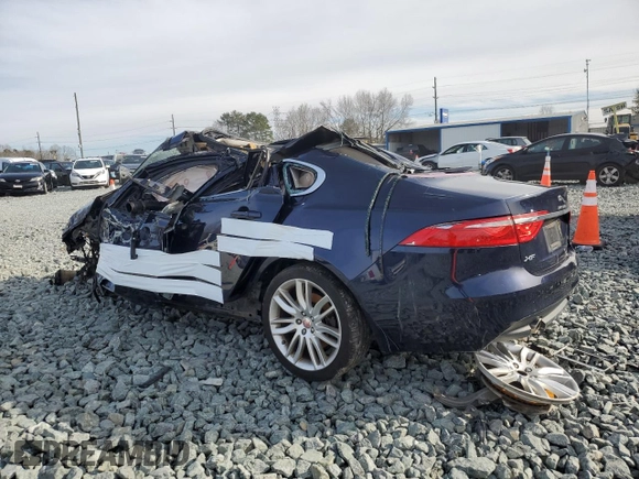 2016 Jaguar XF 35t Prestige with VIN SAJBE4BV1GCY21855, listed as a Copart auction lot 45766485 with Not Provided miles and Salvage Title. Bid and sale history available at DreamBid. Image 2.