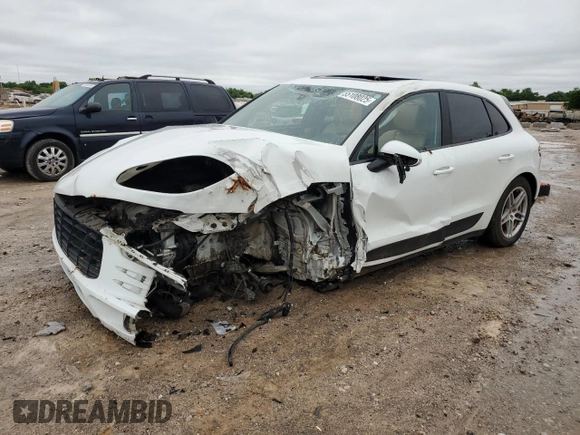 2017 Porsche Macan z VIN WP1AA2A52HLB00908, wystawiony jako Copart lot #55108025 z przebiegiem Nie podano mil oraz Szkoda całkowita • Salvage title. Historia ofert i sprzedaży dostępna na DreamBid. Obrazek 1.