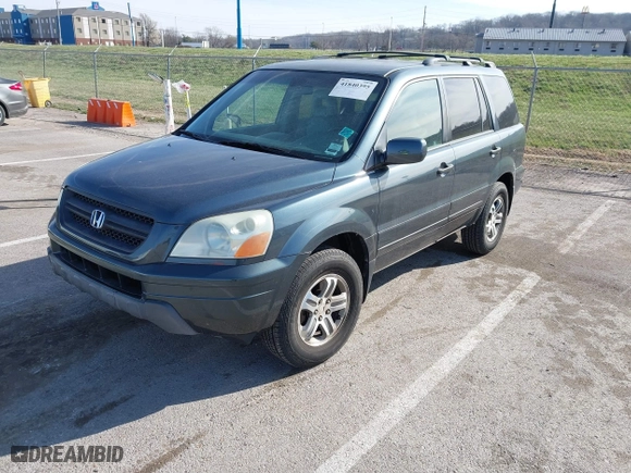 2004 Honda Pilot EX with VIN 5FNYF18674B006210, listed as a IAAI auction lot 41840395 with 188,754 mi miles. Bid and sale history available at carsss.com. Image 2.