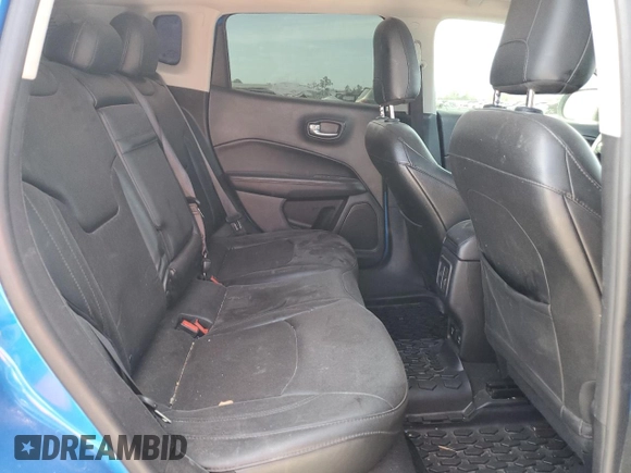2018 Jeep Compass Latitude with VIN 3C4NJCBB9JT300224, listed as a Copart auction lot 49229115 with 108,081 mi miles and Salvage Title. Bid and sale history available at carsss.com. Image 11.