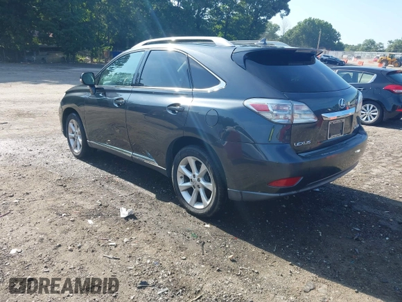 2010 Lexus RX 350 with VIN 2T2BK1BA5AC052497, listed as a IAAI auction lot 42554088 with 289,008 mi miles and . Bid and sale history available at DreamBid. Image 3.