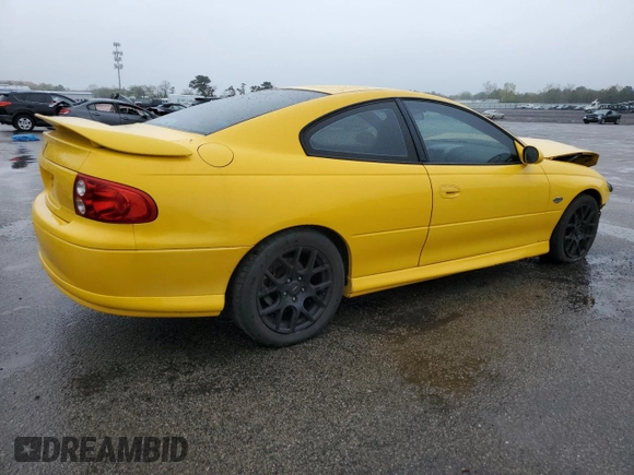 2004 Pontiac GTO with VIN 6G2VX12GX4L213549, listed as a Copart auction lot 54344355 with 53,580 mi miles and Salvage Title. Bid and sale history available at carsss.com. Image 3.