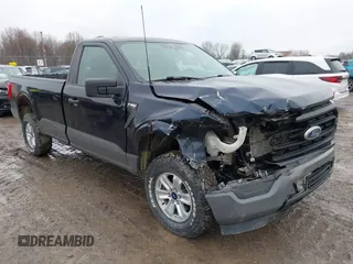 2022 Ford F-150 XL with VIN 1FTMF1E58NKD16686, listed as a IAAI auction lot 41973716 with 85,544 mi miles and . Bid and sale history available at DreamBid. Image 1.