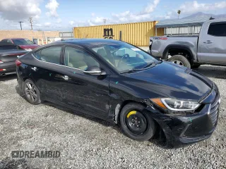 2018 Hyundai Elantra SEL with VIN 5NPD84LF9JH214216, listed as a Copart auction lot 51807985 with 76,057 mi miles and Salvage Title. Bid and sale history available at DreamBid. Image 4.