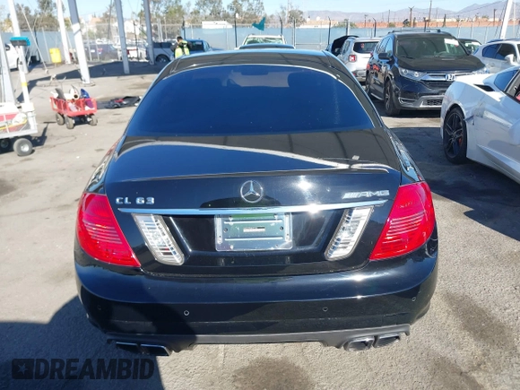 2011 Mercedes-Benz CL-Class CL 63 AMG with VIN WDDEJ7EBXBA027506, listed as a IAAI auction lot 41302526 with 104,207 mi miles. Bid and sale history available at carsss.com. Image 16.
