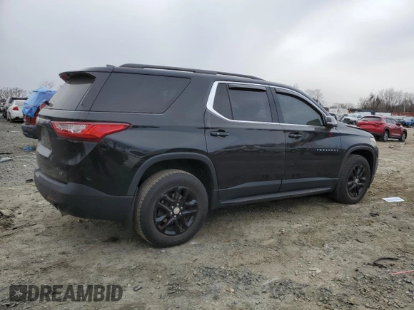 2019 Chevrolet Traverse LT Cloth with VIN 1GNERGKW4KJ125125, listed as a Copart auction lot 45719905 with 55,281 mi miles and Salvage Title. Bid and sale history available at carsss.com. Image 3.