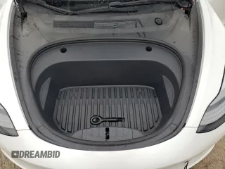 2022 Tesla Model 3 Long Range with VIN 5YJ3E1EB2NF201275, listed as a Copart auction lot 88024985 with 43,540 mi miles and Salvage Title. Bid and sale history available at DreamBid. Image 12.