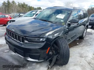 2021 Jeep Grand Cherokee L Limited with VIN 1C4RJKBG1M8197729, listed as a IAAI auction lot 41650968 with 74,845 mi miles. Bid and sale history available at carsss.com. Image 2.