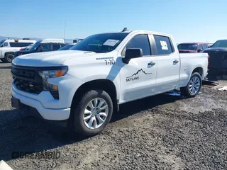 2024 Chevrolet Silverado 1500 Custom with VIN 1GCPDBEK2RZ329347, listed as a IAAI auction lot 41643156 with 15,084 mi miles and . Bid and sale history available at DreamBid. Image 19.