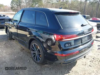 2021 Audi Q7 Premium Plus with VIN WA1LXAF70MD037030, listed as a IAAI auction lot 41776143 with 52,787 mi miles and . Bid and sale history available at DreamBid. Image 3.