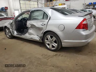 2012 Ford Fusion SPORT with VIN 3FAHP0KCXCR411759, listed as a Copart auction lot 49118685 with 81,252 mi miles and Salvage Title. Bid and sale history available at carsss.com. Image 2.