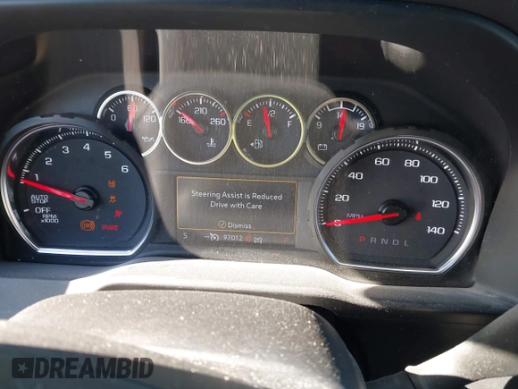 2021 Chevrolet Silverado 1500 LT Trail Boss with VIN 1GCPYFED4MZ349105, listed as a IAAI auction lot 41845023 with 97,012 mi miles and . Bid and sale history available at DreamBid. Image 7.
