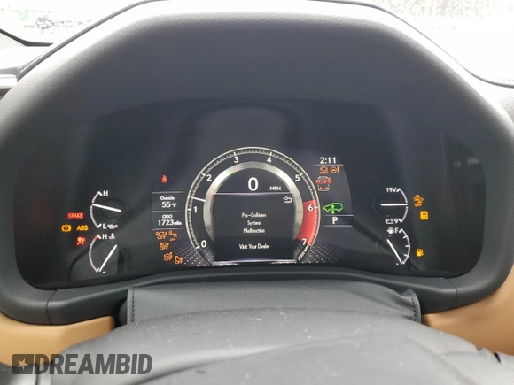 2023 Lexus LX 600 Luxury z VIN JTJGB7CX9P4037333, wystawiony jako Copart lot #38192374 z przebiegiem 1 723 mil mil oraz . Historia ofert i sprzedaży dostępna na DreamBid. Obrazek 9.