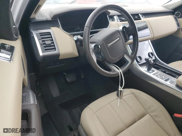 2018 Land Rover Range Rover Sport SE with VIN SALWG2RV3JA413325, listed as a Copart auction lot 75816044 with 71,554 mi miles and Non Repairable. Bid and sale history available at carsss.com. Image 8.