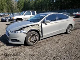2016 Ford Fusion Titanium with VIN 3FA6P0K9XGR188009, listed as a Copart auction lot 47683385 with 135,730 mi miles and Salvage Title. Bid and sale history available at carsss.com. Image 1.