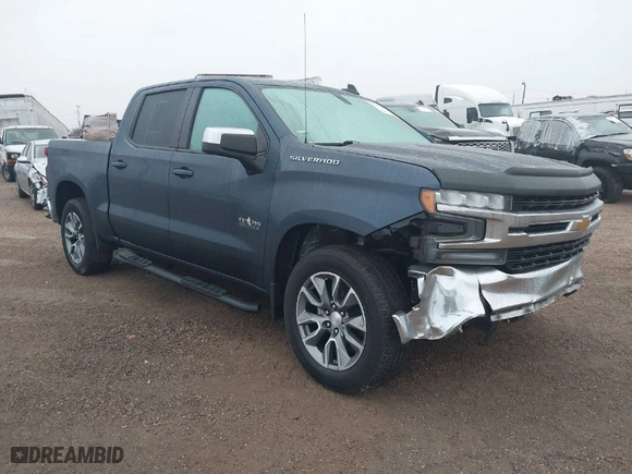 2019 Chevrolet Silverado 1500 LT with VIN 1GCPWCED3KZ426788, listed as a IAAI auction lot 41414325 with 96,373 mi miles. Bid and sale history available at carsss.com. Image 1.