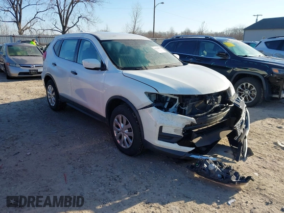 2018 Nissan Rogue SV with VIN KNMAT2MV1JP572474, listed as a IAAI auction lot 41756972 with 156,988 mi miles. Bid and sale history available at carsss.com. Image 1.