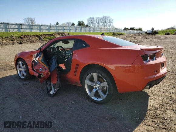 2011 Chevrolet Camaro 2LT с VIN 2G1FG1ED5B9131336, выставлен на аукционе Copart как лот 53614995 с пробегом 119 722 миль миль и Чистый • Clean title. История ставок и продаж доступна на DreamBid. Изображение 2.