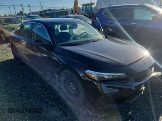 2024 Honda Civic Sedan EX with VIN 2HGFE2F33RH102041, listed as a Copart auction lot 85020794 with 0 mi miles and Salvage Title. Bid and sale history available at carsss.com. Image 4.