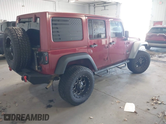 2011 Jeep Wrangler Unlimited Rubicon with VIN 1J4BA6H18BL584486, listed as a IAAI auction lot 42340661 with 152,896 mi miles and . Bid and sale history available at DreamBid. Image 4.