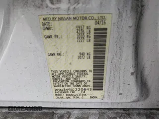 2016 Nissan Altima SR with VIN 1N4AL3AP5GC220645, listed as a IAAI auction lot 41938564 with 202,222 mi miles and . Bid and sale history available at carsss.com. Image 9.