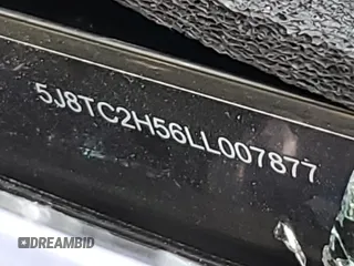 2020 Acura RDX Technology with VIN 5J8TC2H56LL007877, listed as a Copart auction lot 54269245 with Not provided miles and Salvage title. Bid and sale history available at DreamBid. Image 13.