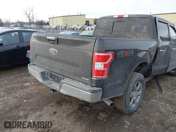 2020 Ford F-150 XL with VIN 1FTEW1EPXLFB45077, listed as a IAAI auction lot 41439956 with 47,523 mi miles and . Bid and sale history available at carsss.com. Image 4.
