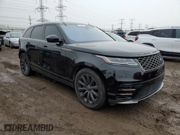 2018 Land Rover Range Rover Velar R-Dynamic SE z VIN SALYL2RV5JA708396, wystawiony jako Copart lot #48108885 z przebiegiem 48 593 mil mil oraz Szkoda całkowita • Salvage title. Historia ofert i sprzedaży dostępna na DreamBid. Obrazek 4.