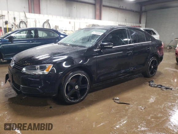 2013 Volkswagen Jetta TDI w/Premium with VIN 3VWLL7AJ7DM243504, listed as a Copart auction lot 47848045 with 101,811 mi miles and Salvage title. Bid and sale history available at DreamBid. Image 1.