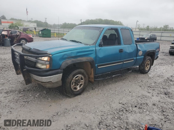 2004 Chevrolet Silverado 1500 with VIN 1GCEK19T64E350633, listed as a Copart auction lot 51917025 with 232,781 mi miles and Salvage Title. Bid and sale history available at DreamBid. Image 1.