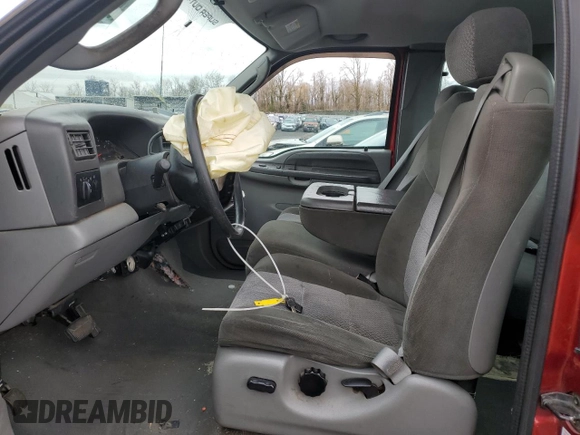 2003 Ford Super Duty F-250 XL with VIN 1FTNX21P23EB54483, listed as a Copart auction lot 84899354 with 0 mi miles and Salvage Title. Bid and sale history available at carsss.com. Image 7.