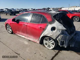 2022 Toyota Corolla Hatchback SE with VIN JTND4MBE0N3177333, listed as a Copart auction lot 41970455 with 0 mi miles and Salvage Title. Bid and sale history available at carsss.com. Image 2.