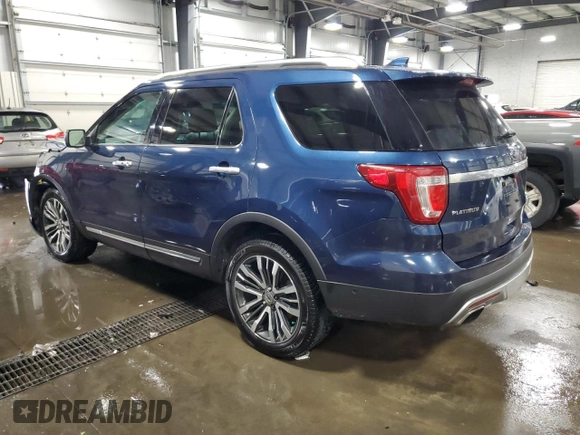 2017 Ford Explorer Platinum с VIN 1FM5K8HTXHGA83223, выставлен на аукционе Copart как лот 58633485 с пробегом 158 926 миль миль и Списание • Salvage title. История ставок и продаж доступна на DreamBid. Изображение 2.
