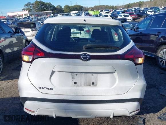 2023 Nissan Kicks S with VIN 3N1CP5BV2PL505021, listed as a IAAI auction lot 41265001 with 58,244 mi miles and . Bid and sale history available at carsss.com. Image 16.