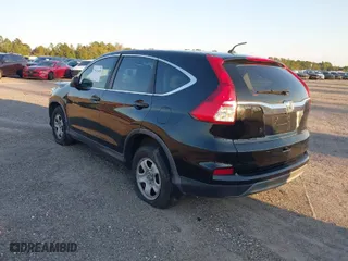 2015 Honda CR-V LX with VIN 2HKRM3H38FH512323, listed as a IAAI auction lot 39161499 with 133,787 mi miles. Bid and sale history available at carsss.com. Image 3.