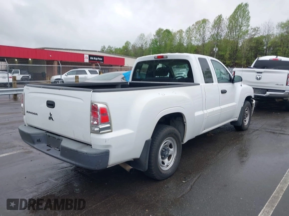 2007 Mitsubishi Raider LS with VIN 1Z7HC22K87S217299, listed as a IAAI auction lot 41983047 with 147,721 mi miles. Bid and sale history available at carsss.com. Image 4.